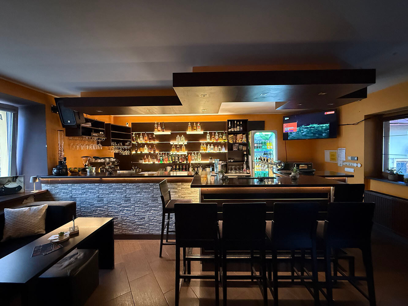 Interiér podniku Bar3Trojka